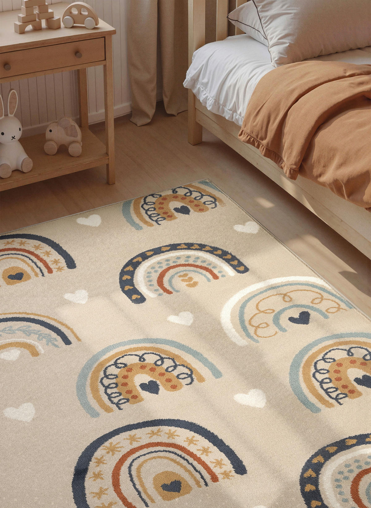 KINDERTEPPICH 160/235 cm Adventures  - Beige/Multicolor, Design, Kunststoff/Textil (160/235cm) - Ted Baker