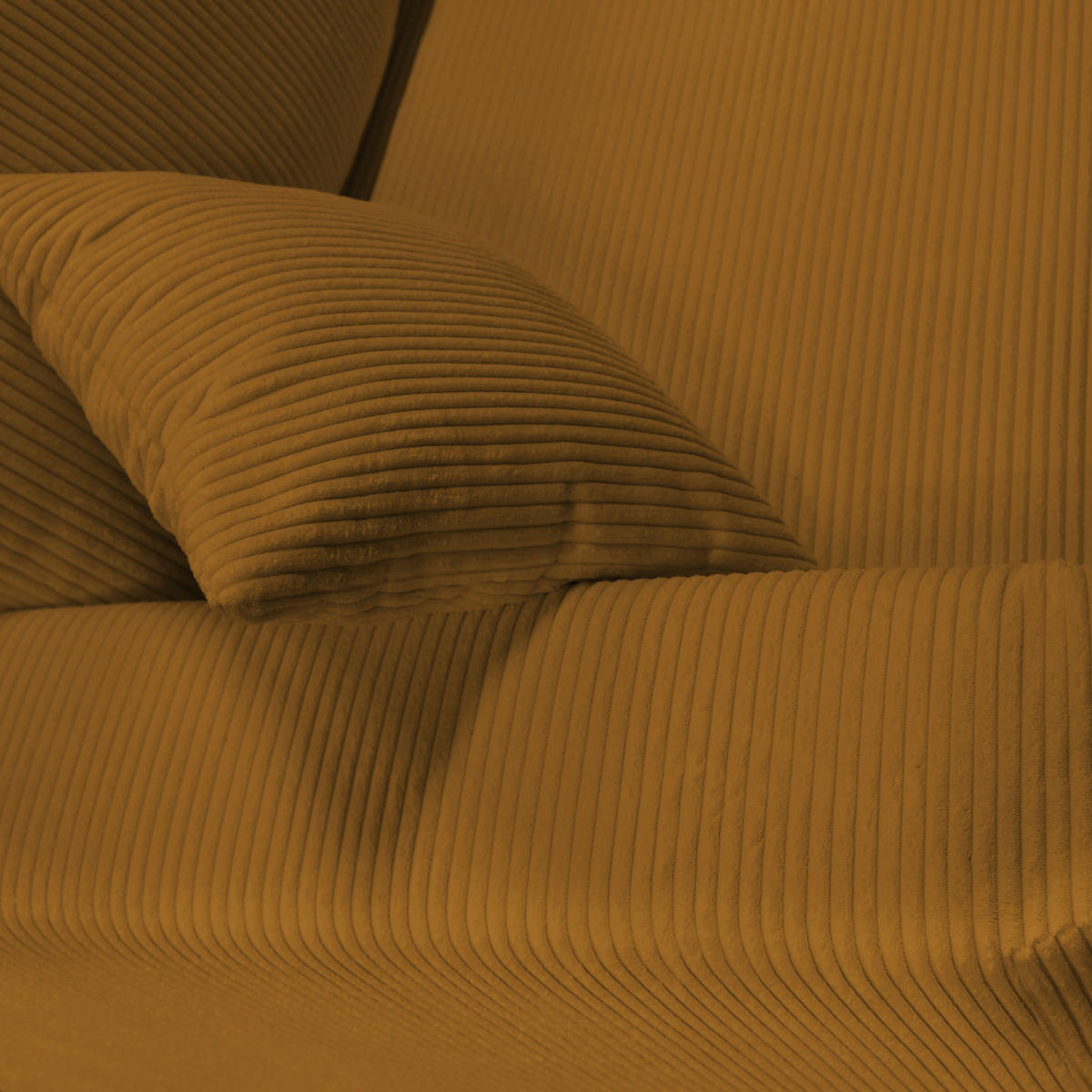 SCHLAFSOFA in Cord Rostfarben  - Rostfarben/Silberfarben, Design, Kunststoff/Textil (232/88/105cm) - MID.YOU