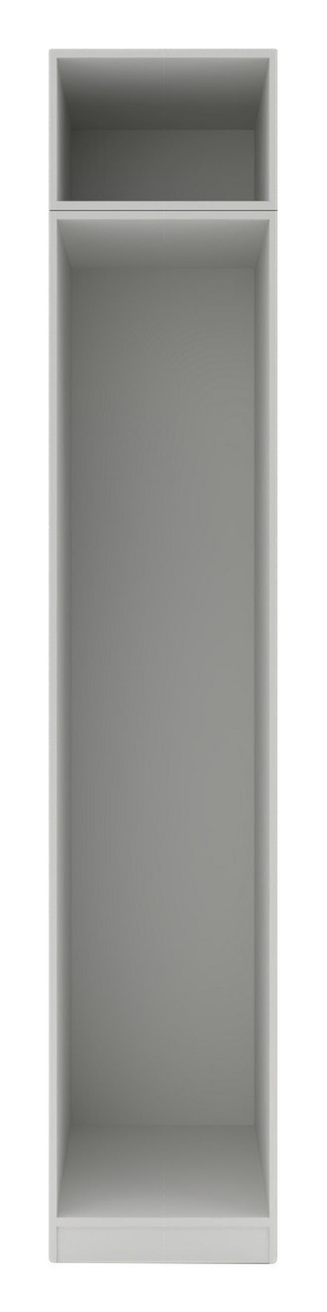 RUHÁSSZEKRÉNY VÁZ - fehér, Konventionell, faalapú anyag (45,6/242,2/56,5cm) - Hom`in