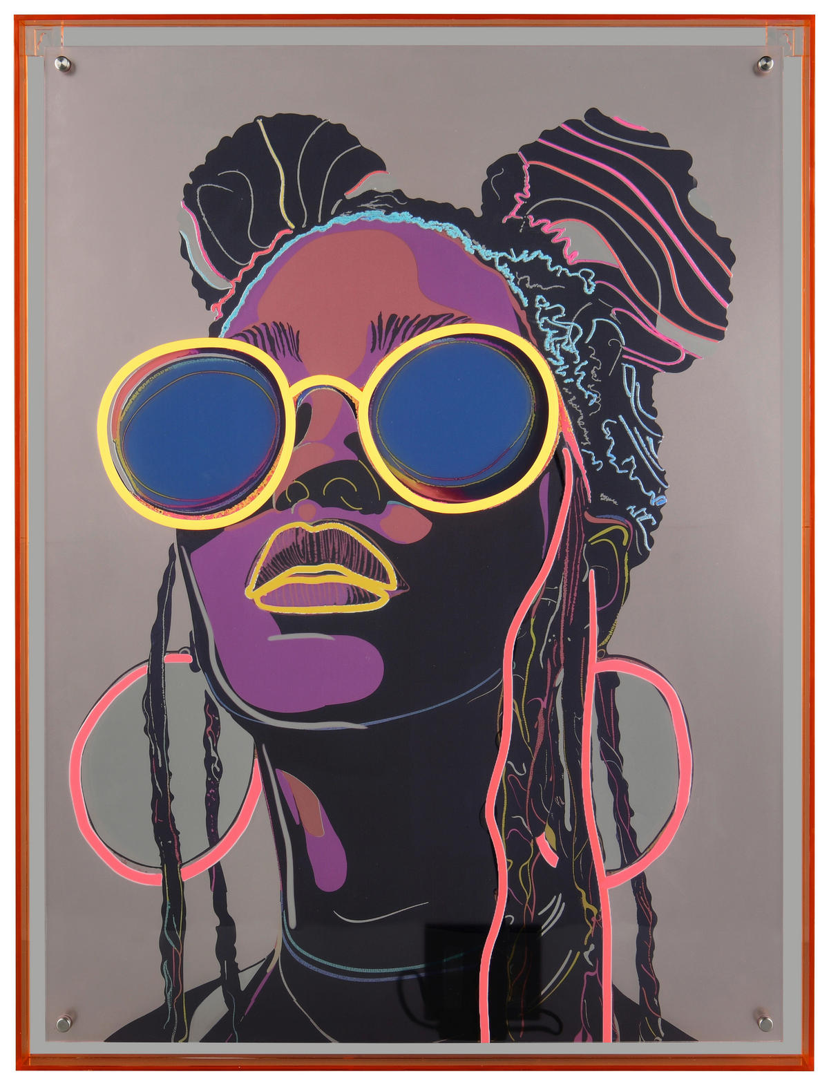 ACRYLGLASBILD 65/85,4/1,5 cm  - Multicolor/Braun, Design, Kunststoff (65/85,4/1,5cm)