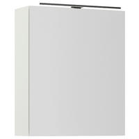 SPIEGELSCHRANK 60/72/21 cm  - Alufarben/Schwarz, MODERN, Glas/Holzwerkstoff (60/72/21cm) - Nobilia