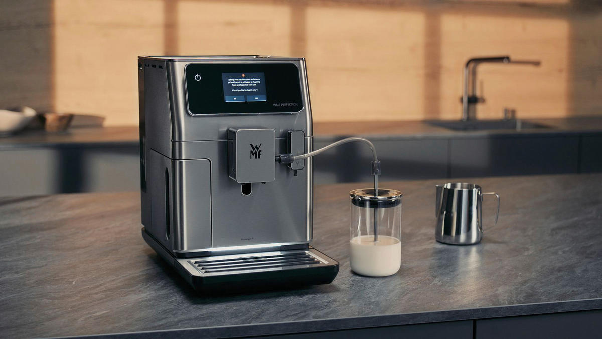 KAFFEEVOLLAUTOMAT Perfection 640  - Edelstahlfarben/Schwarz, Basics, Metall (28,5/39,5/48,0cm) - WMF