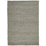HANDWEBTEPPICH 130/190 cm Grau  - Grau, Basics, Textil (130/190cm) - Linea Natura