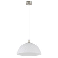 HÄNGELEUCHTE 35/120 cm  - Opal/Schwarz, Design, Glas/Kunststoff (35/120cm) - Globo