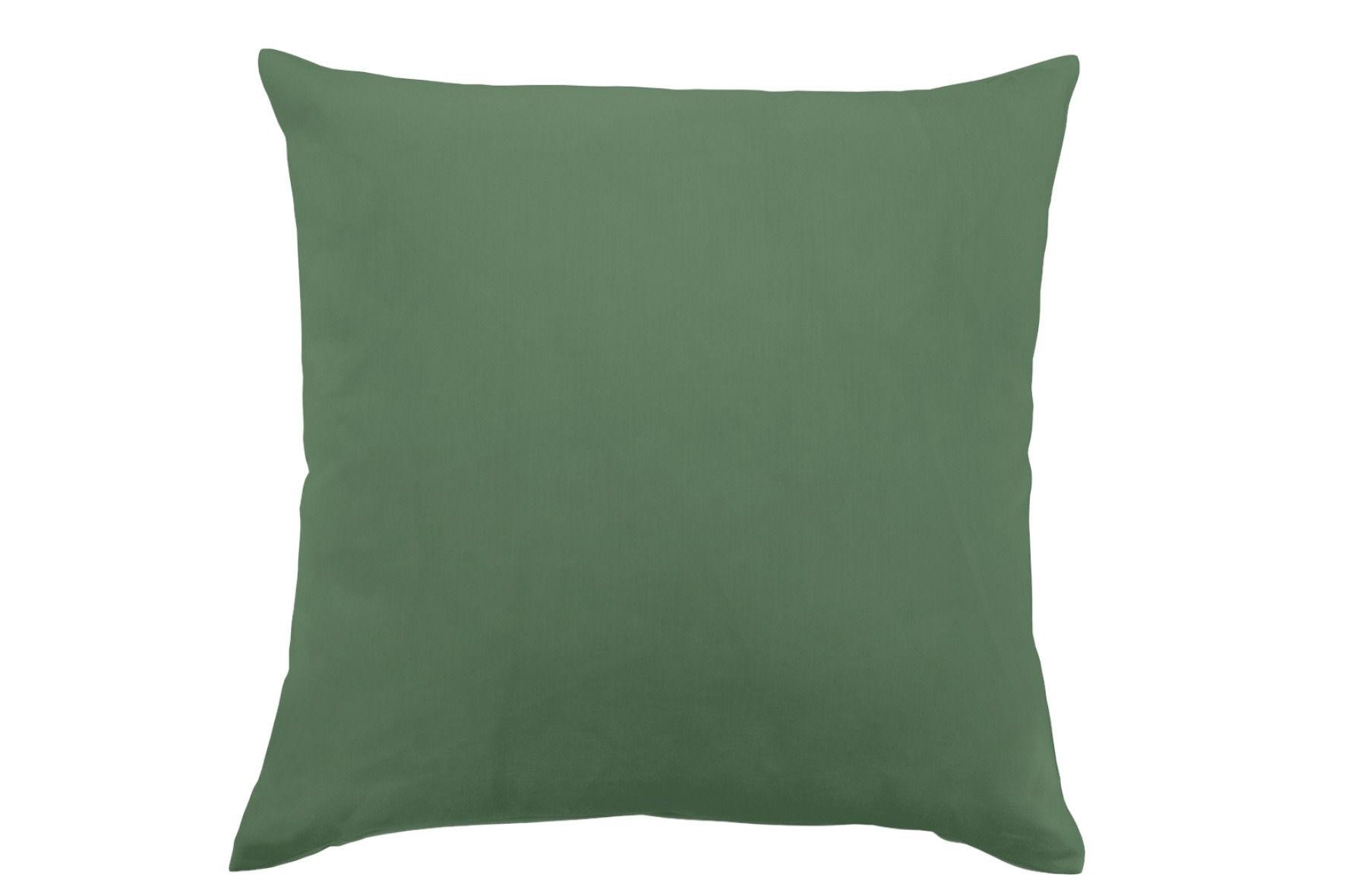 KISSENHÜLLE Panama 50/50 cm  - Grün, Basics, Textil (50/50cm) - Bio:Vio