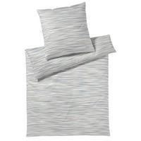 BETTWÄSCHE 2-teilig Makosatin 135/200 cm  - Blau, Design, Textil (135/200cm) - Joop!