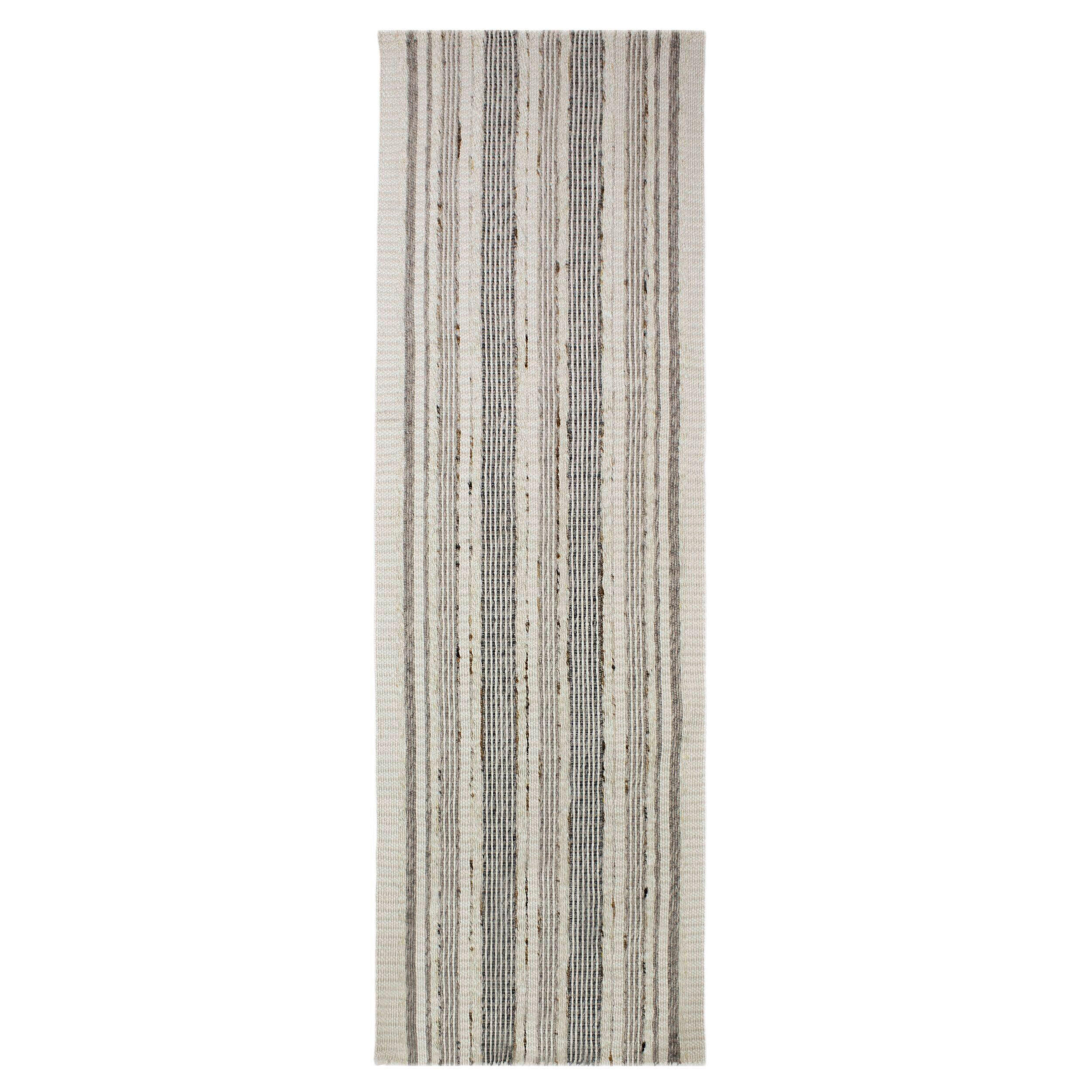 Flair Rugs RUČNĚ TKANÝ KOBEREC, 80/300 cm přírodní barvy