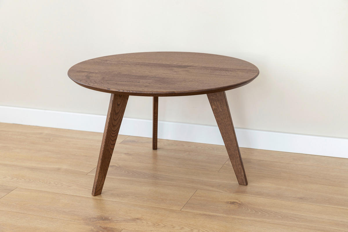 COUCHTISCH Holz 70/70/42 cm  - Eichefarben/Dunkelbraun, Design, Holz (70/70/42cm) - Livetastic