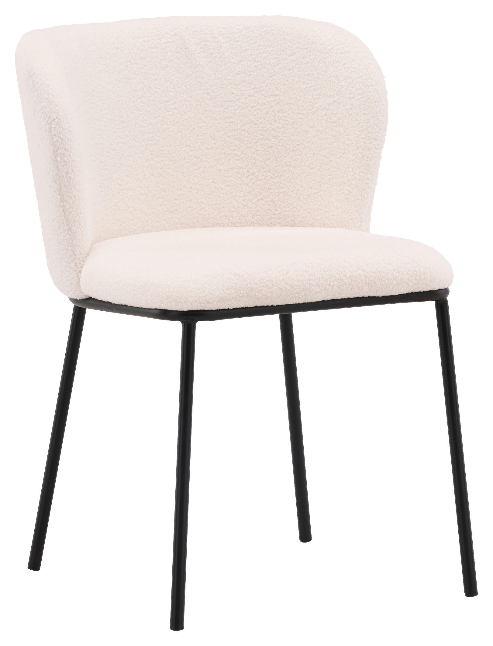 Livetastic Stuhl-Set Schwarz, Weiß 56x55x76 cm