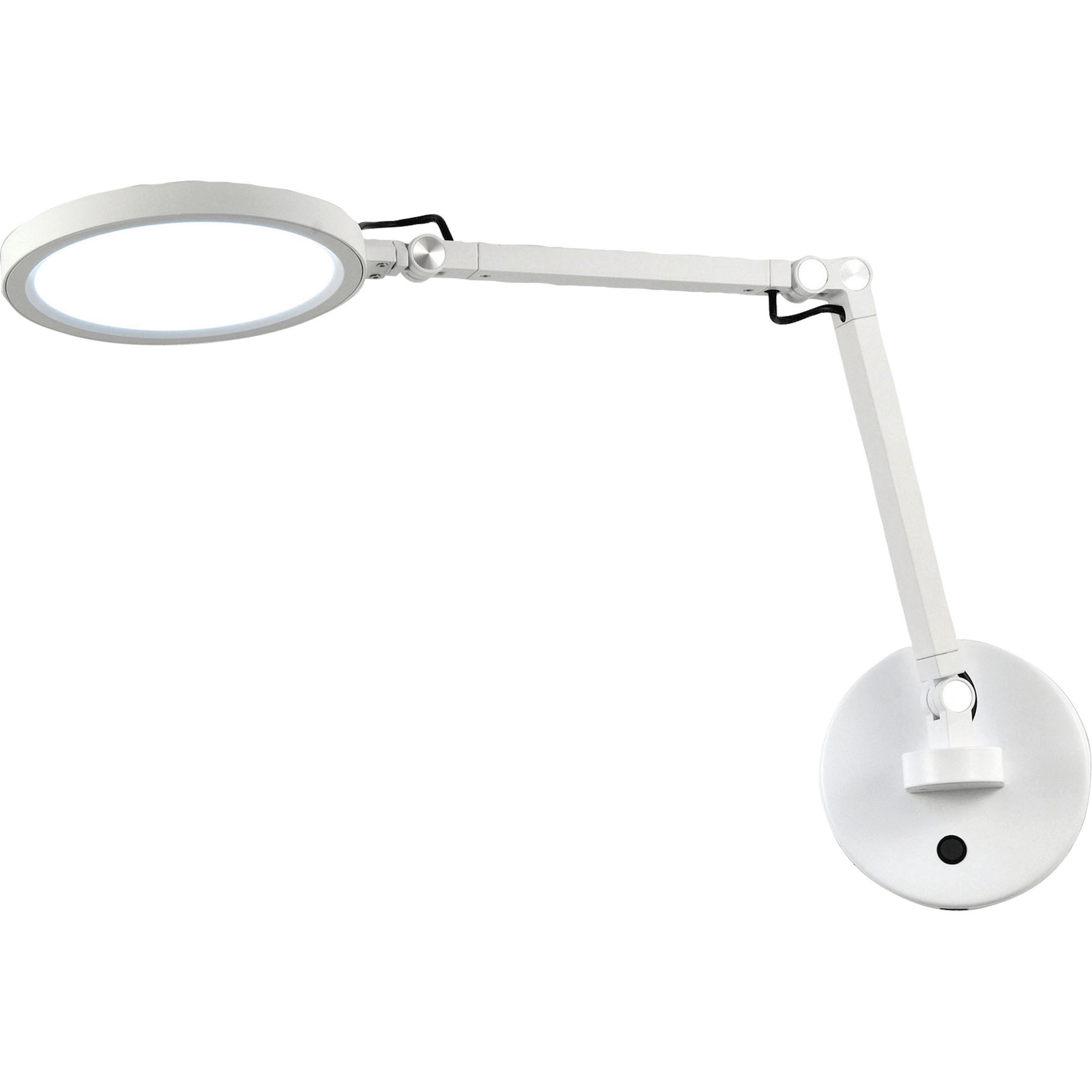 LED-WANDLEUCHTE Regina 12/max 45/max 64 cm   - Weiß, Design, Metall (12/max 45/max 64cm) - Fabas Luce
