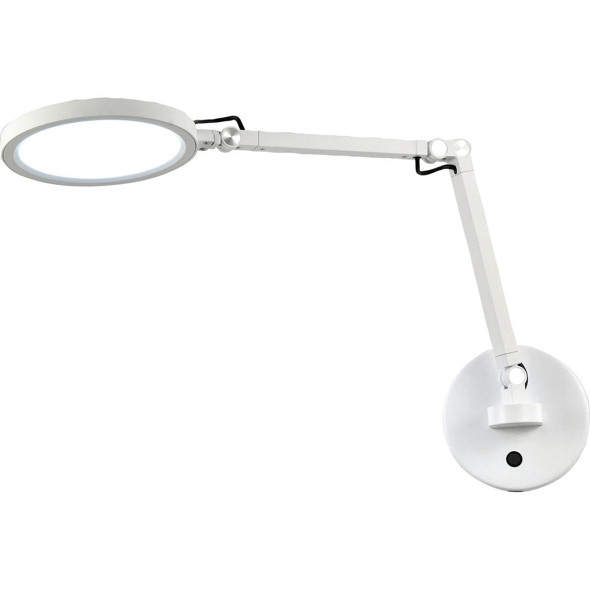 LED-WANDLEUCHTE Regina 12/max 45/max 64 cm   - Weiß, Design, Metall (12/max 45/max 64cm) - Fabas Luce