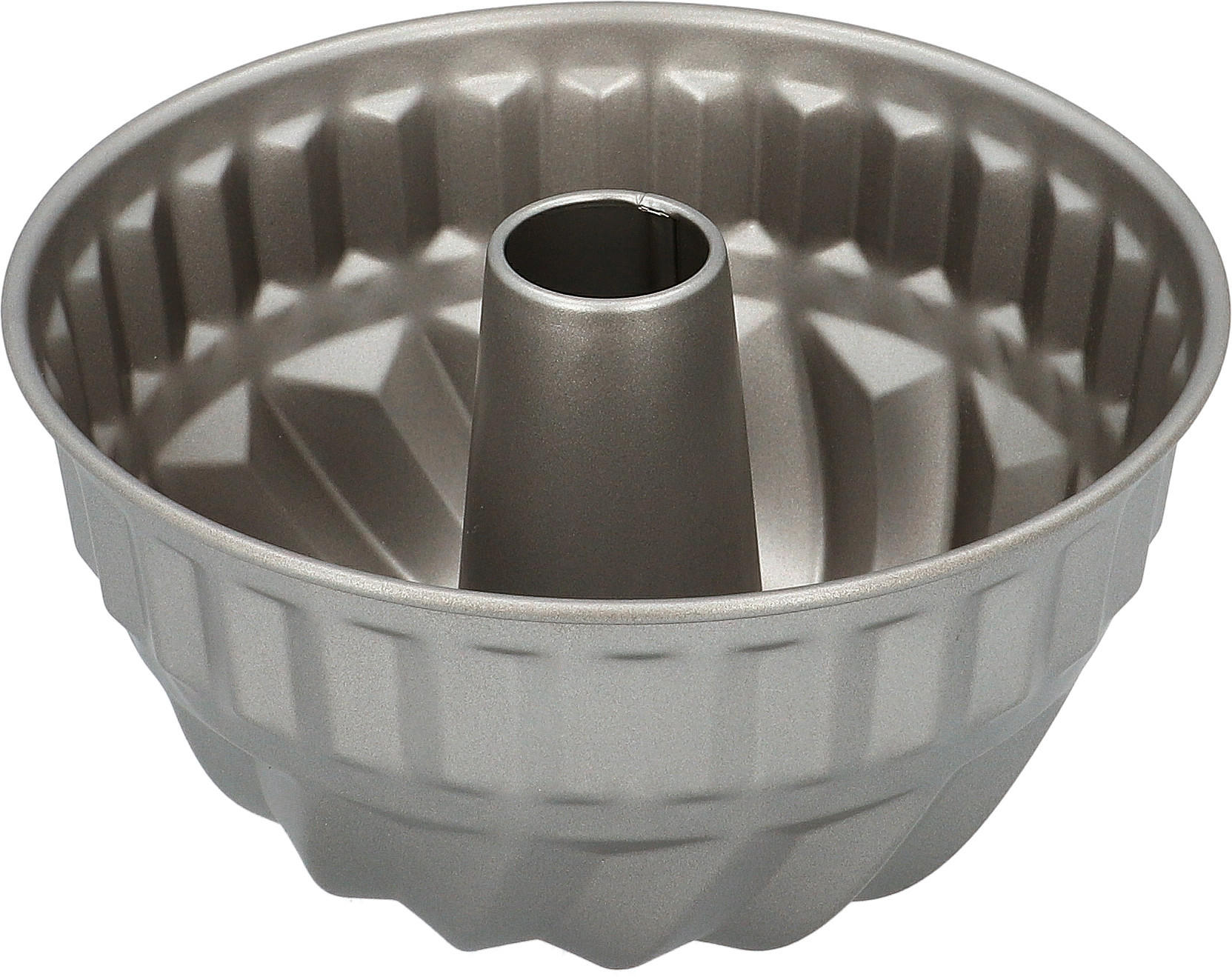 GUGELHUPFFORM  - Silberfarben, KONVENTIONELL, Metall (18/8,5/18cm) - Birkmann