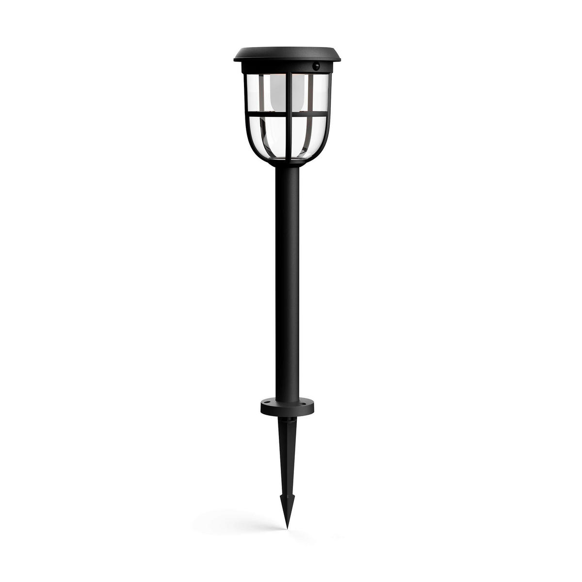 SOLARLEUCHTE 17.5/80.3/17.5 cm   - Schwarz, KONVENTIONELL, Kunststoff (17.5/80.3/17.5cm) - Philips