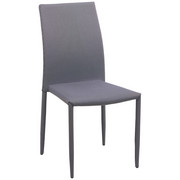 STUHL in Textil Schwarz, Weiß - Schwarz/Weiß, Design, Textil/Metall (44/90/53cm) - Carryhome