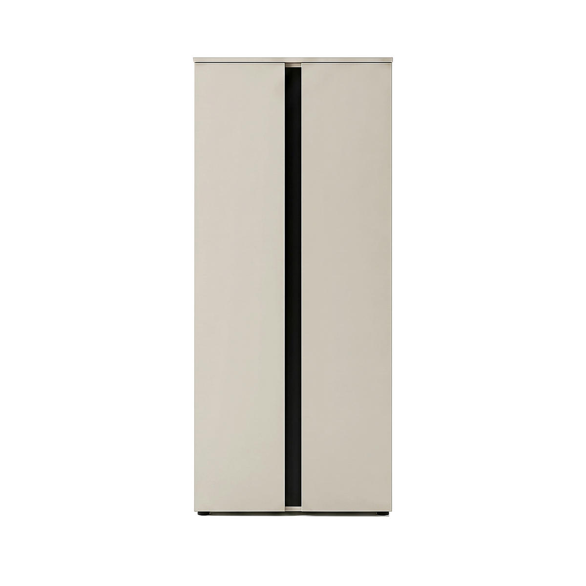 DREHTÜRENSCHRANK in Kaschmir  - Kaschmir, ROMANTIK / LANDHAUS, Holzwerkstoff (79/184/52cm) - Livetastic