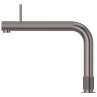 KÜCHENARMATUR Front  - Graphitfarben, Basics, Metall (3,5/25,5/33,5cm) - Quooker