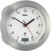 WANDUHR Silberfarben  - Silberfarben, Basics, Metall (17cm)