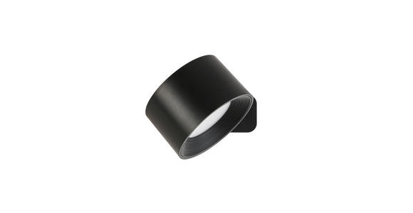 AKKU-WANDLEUCHTE - Schwarz, Basics, Kunststoff/Metall (9,2/8/4,5cm) - Novel