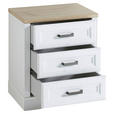 ROLLCONTAINER 54/62/39 cm  - Eiche Artisan/Pinienfarben, KONVENTIONELL, Holzwerkstoff/Metall (54/62/39cm) - Carryhome