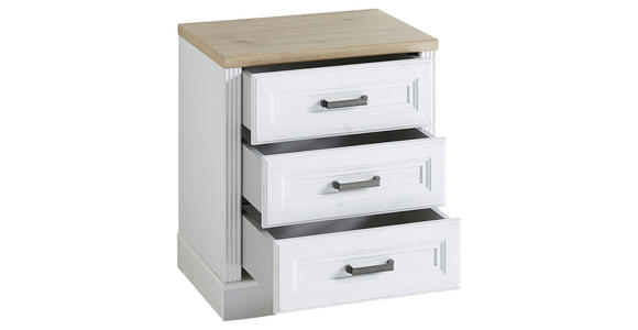 ROLLCONTAINER 54/62/39 cm  - Eiche Artisan/Pinienfarben, KONVENTIONELL, Holzwerkstoff/Metall (54/62/39cm) - Carryhome