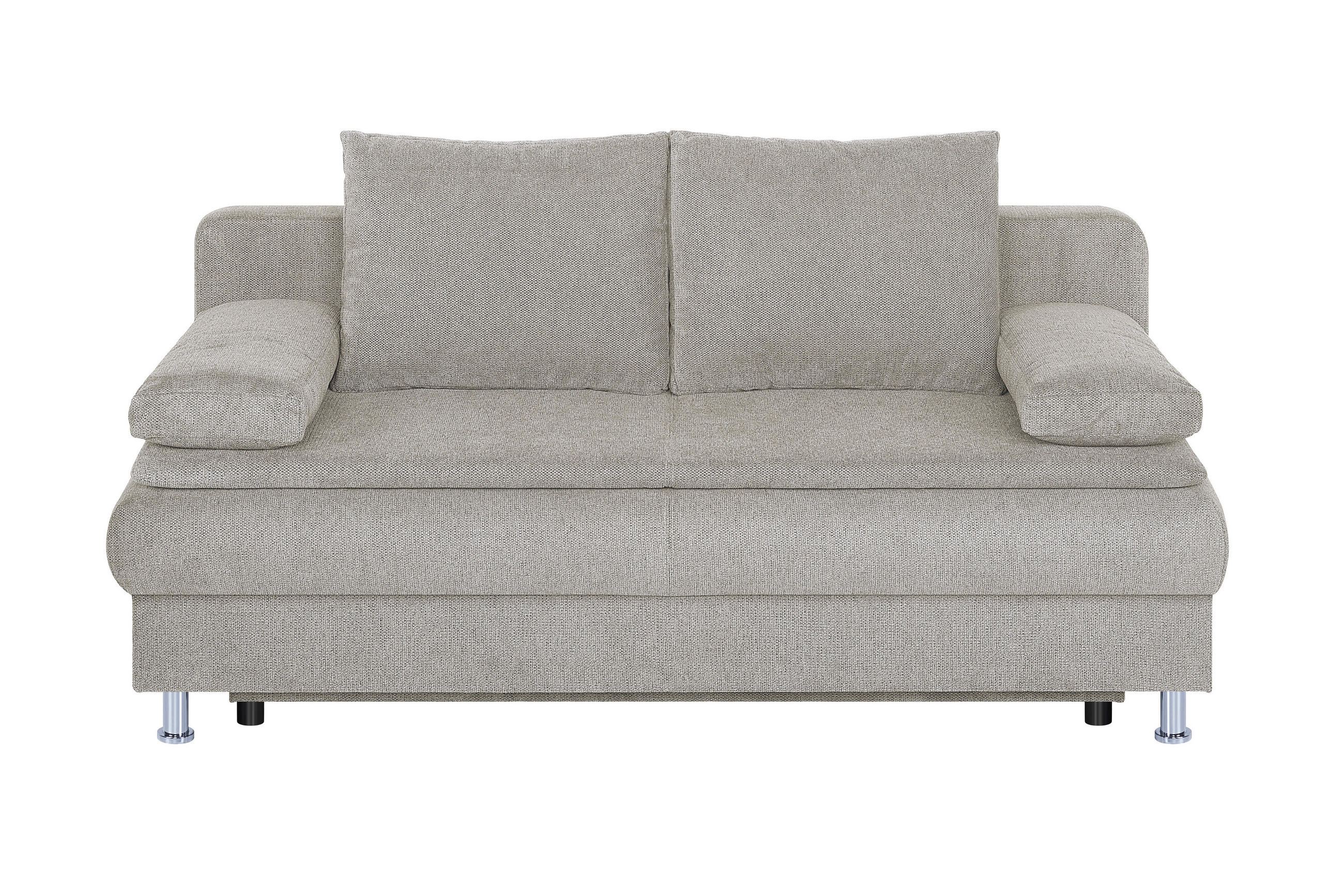 P & B Schlafsofa Beige 200x92x90 cm