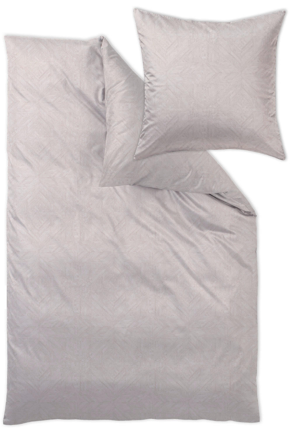 BETTWÄSCHESET Damast 160/210 cm  70 cm/50 cm  - Kaschmir, Basics, Textil (160/210cm) - Curt Bauer