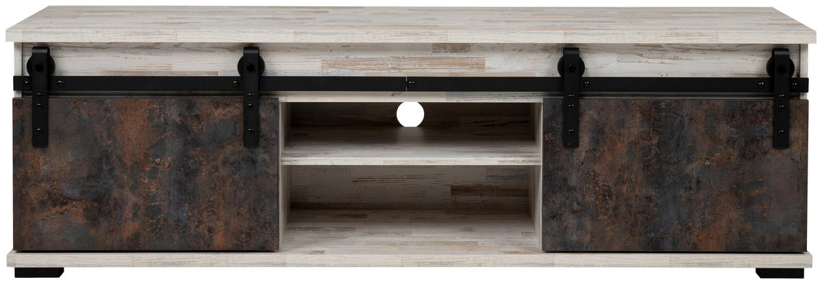 TV-ELEMENT 160/50/40 cm  - Schwarz, Basics, Holzwerkstoff/Kunststoff (160/50/40cm) - MID.YOU