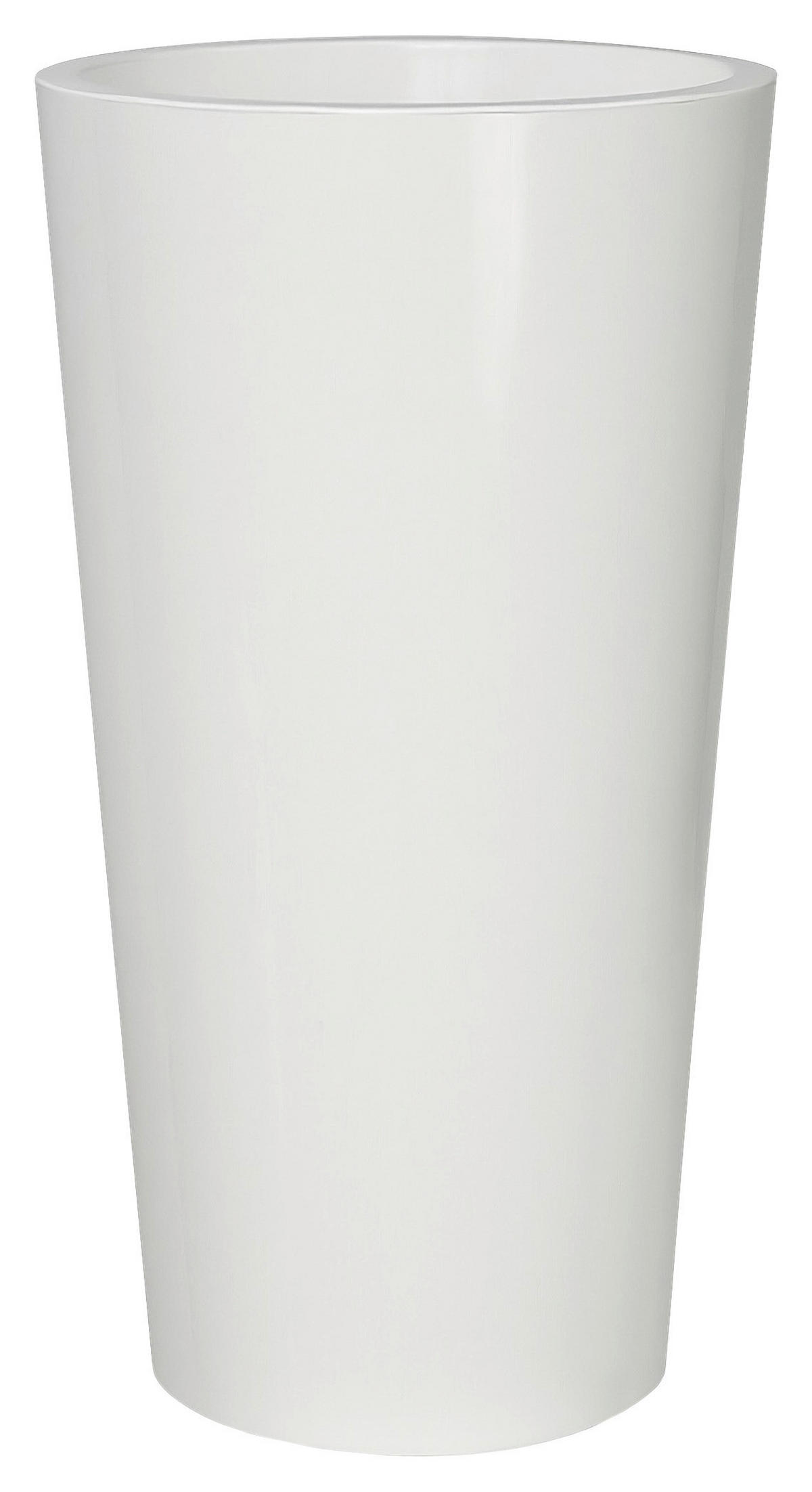 PFLANZENTOPF 33/61 cm  - Weiß, Basics, Kunststoff (33/61cm)