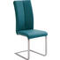 SCHWINGSTUHL in Metall, Textil Edelstahlfarben, Petrol - Edelstahlfarben/Petrol, Design, Textil/Metall (42/104/61cm) - Novel SCHWINGSTUHL in Metall, Textil Edelstahlfarben, Petrol - Edelstahlfarben/Petrol, Design, Textil/Metall (42/104/61cm) - Novel