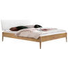 BETT 140/200 cm  in Weiß, Wildeiche  - Wildeiche/Weiß, KONVENTIONELL, Holz (140/200cm) - Hasena