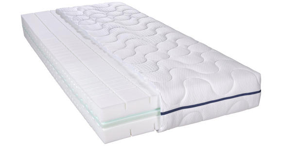 KALTSCHAUMMATRATZE 90/200 cm - Weiß, Basics, Textil (90/200cm) - Dieter Knoll