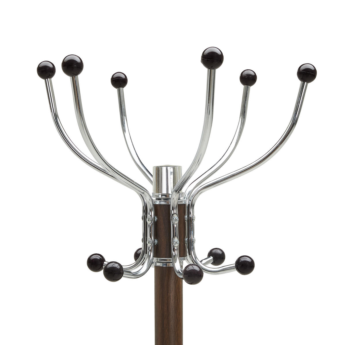 ÁLLÓ FOGAS sötétbarna 37/176/37 cm   - sötétbarna, Basics, műanyag/kő (37/176/37cm) - Xora