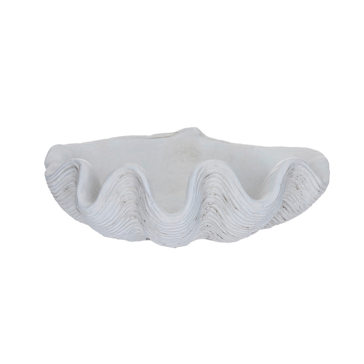 DEKOSCHALE - Weiß, LIFESTYLE, Stein (25,5/20/8cm) - Ambia Home