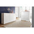 Sideboard in Weiß - Schwarz/Weiß, Design, Holzwerkstoff/Kunststoff (179,6/91,3/40cm) - Novel Sideboard in Weiß - Schwarz/Weiß, Design, Holzwerkstoff/Kunststoff (179,6/91,3/40cm) - Novel