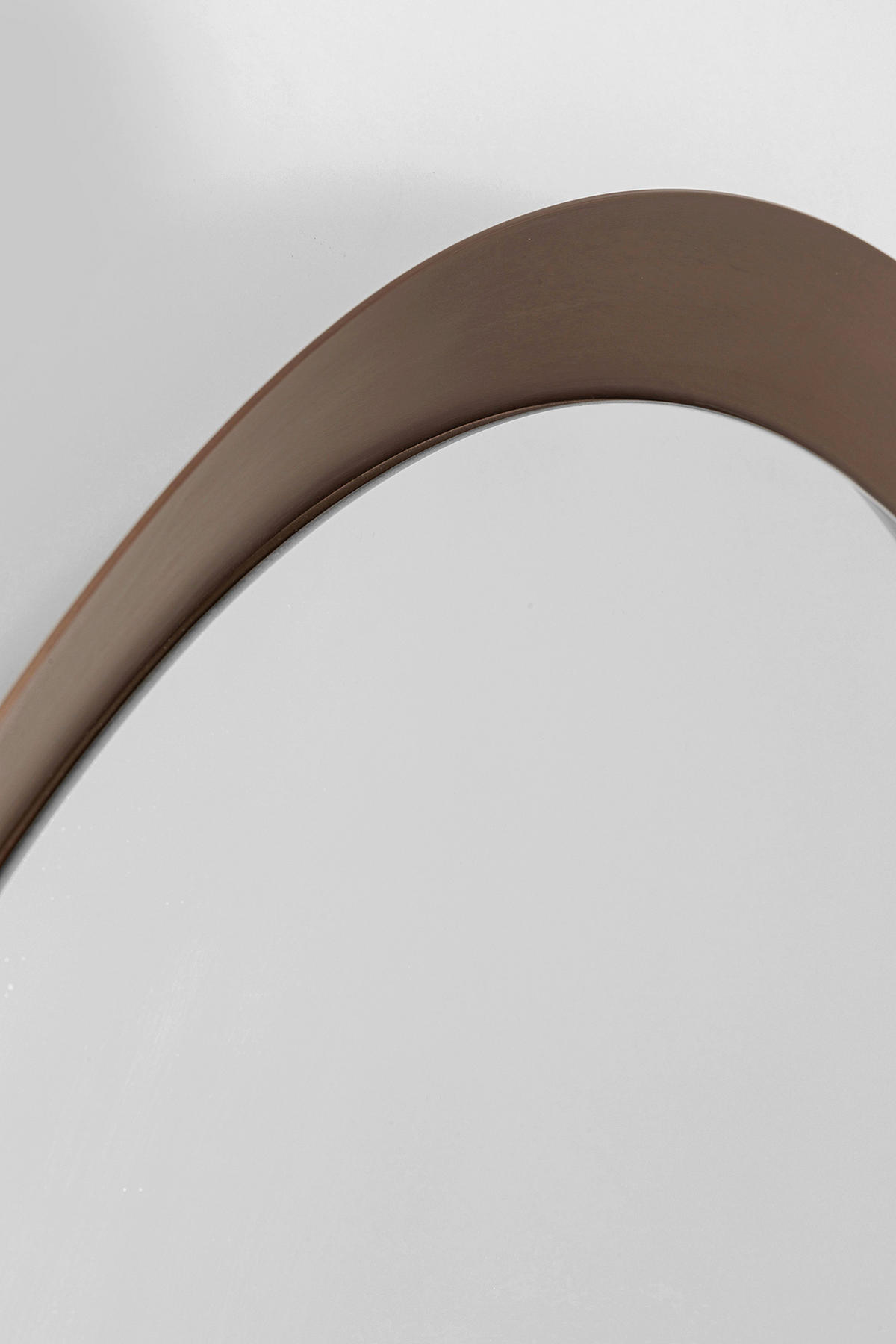 WANDSPIEGEL  - Kupferfarben, Design, Glas/Metall (100/100/6cm) - Kare-Design