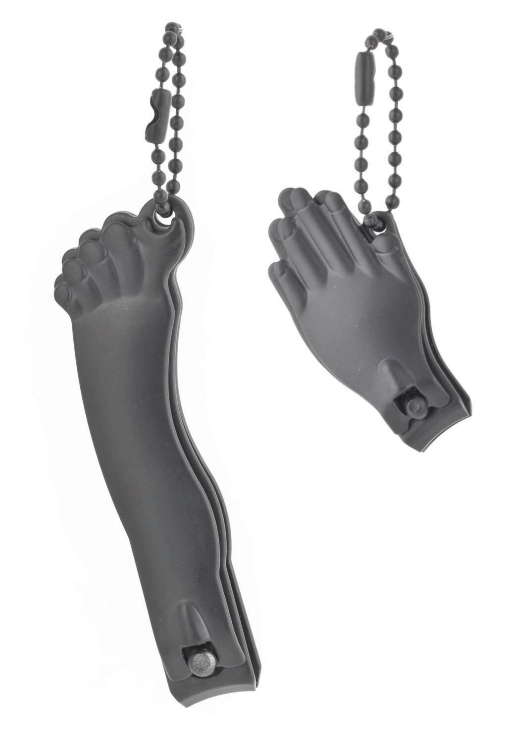 KLEŠTIČKY NA NEHTY  - černá, Basics, kov (1/9/9cm) - Kikkerland