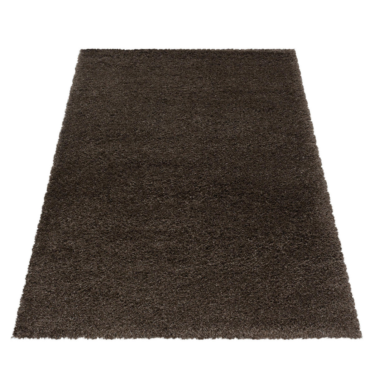 KOBEREC S VYSOKÝM VLASEM, 140/200 cm, hnědá - hnědá, Basics, textil (140/200cm) - Novel