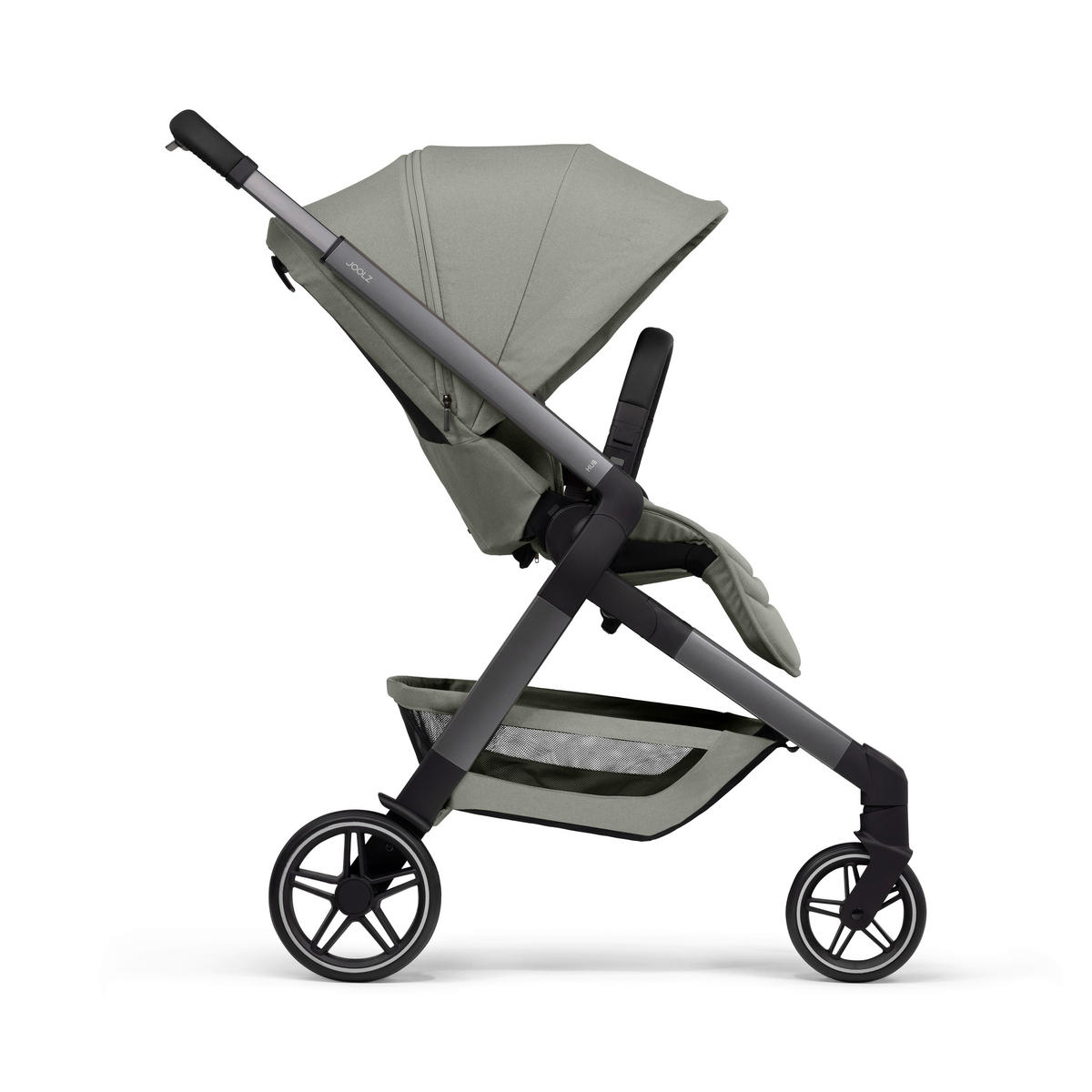 KINDERWAGEN Hub2  - Salbeigrün, Basics, Textil (102/52.5/93cm) - Joolz