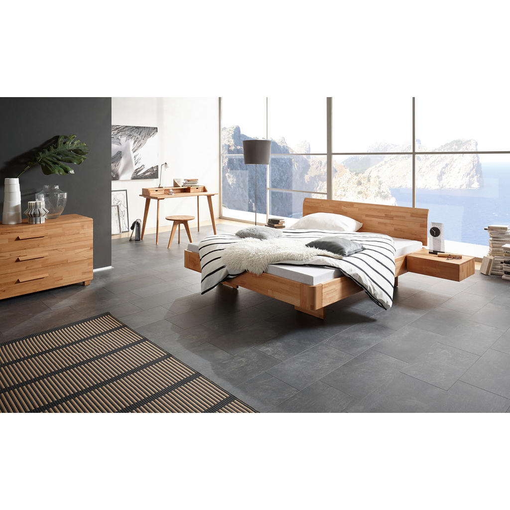 Thumbnail - Hasena Bett, Buche, Holz, Kernbuche, massiv, 160x200 cm, in verschiedenen Holzarten erhältlich, Größen erhältlich, Schla...