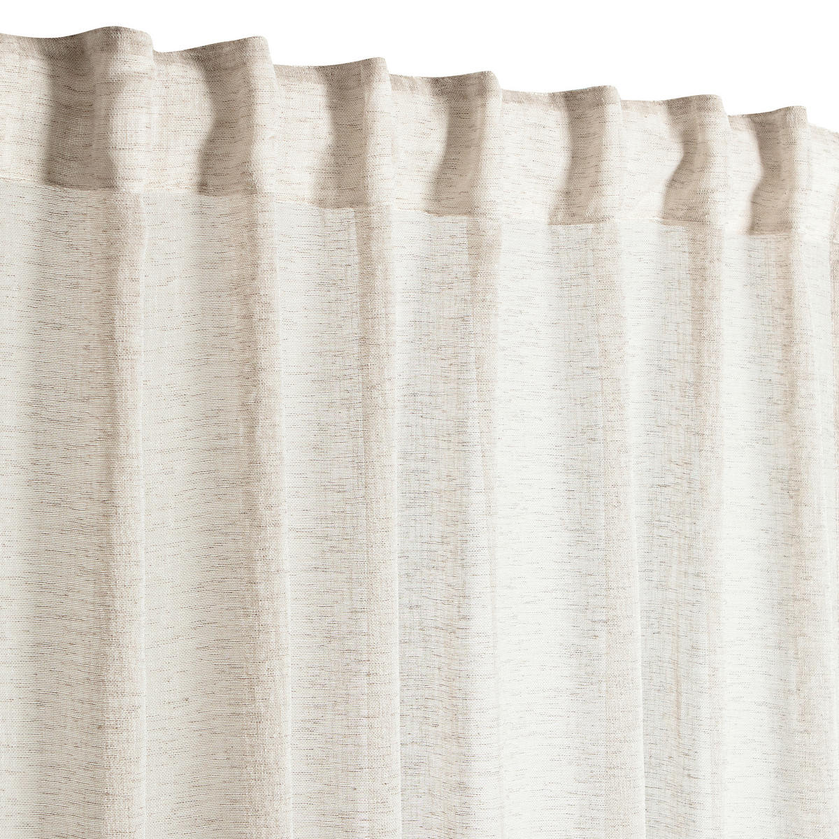 FERTIGVORHANG transparent  - Beige, Basics, Textil (140/240cm)
