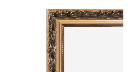 WANDSPIEGEL 50/150/3 cm in rechteckig - Goldfarben, LIFESTYLE, Glas/Holz (50/150/3cm) - Carryhome