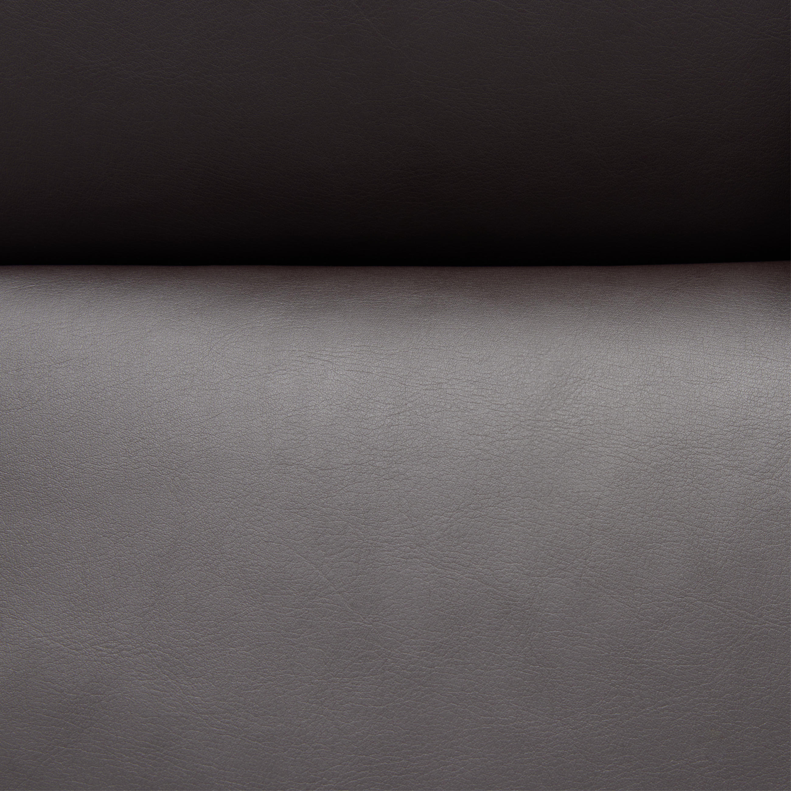 CHEFSESSEL Lederlook, Netz Braun  - Braun, KONVENTIONELL, Textil/Metall (75/107-117/75cm) - Cantus