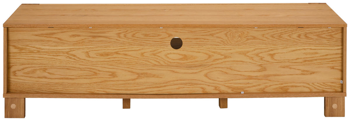 LOWBOARD  in  - Silberfarben/Naturfarben, Design, Holz/Holzwerkstoff (171/43/47cm) - MID.YOU