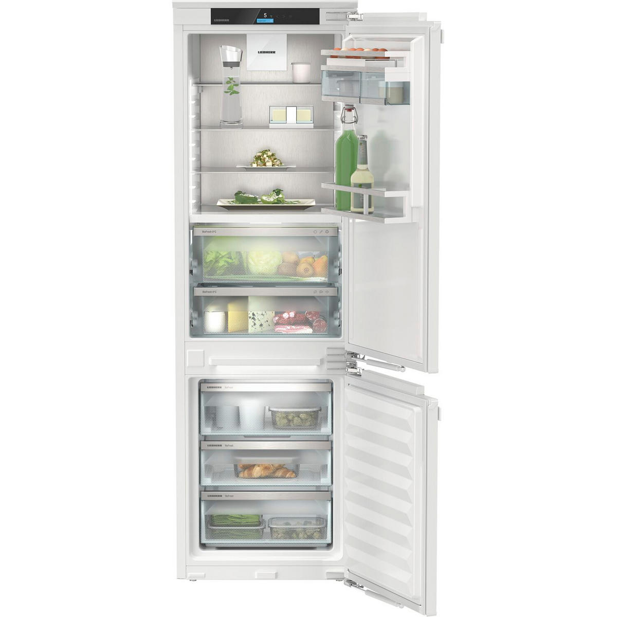 KÜHL-GEFRIER-KOMBINATION ICNSE5103  - Basics, Kunststoff/Metall (56-57/177-179/55cm) - Liebherr