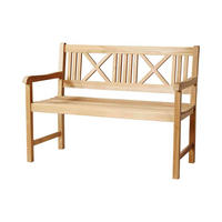 GARTENBANK 58/89/120 cm  in Naturfarben  - Naturfarben, Natur, Holz (58/89/120cm) - Gardenson