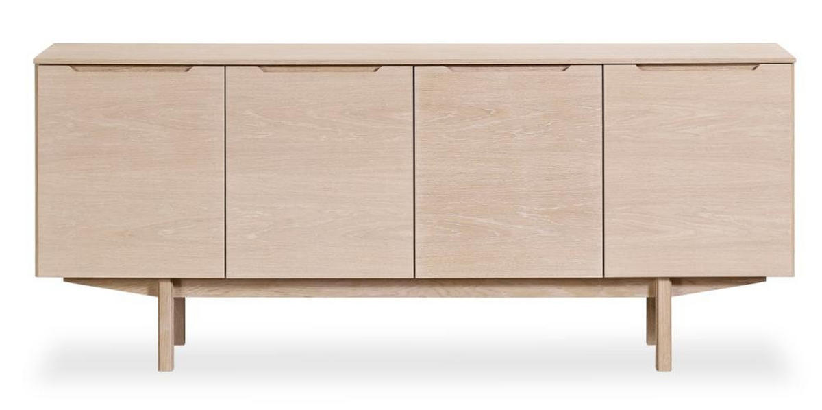 SIDEBOARD  194/80/41 cm 2 låda(or)  - ek Bianco, Design, trä (194/80/41cm) - Skovby