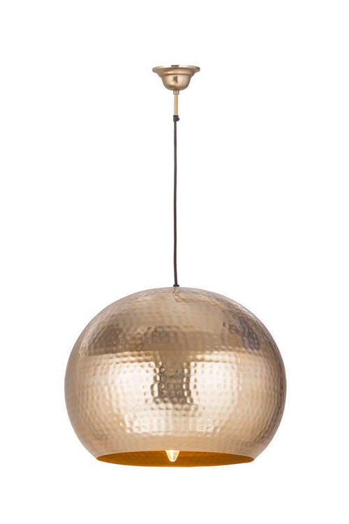 HÄNGELEUCHTE 47/35/47 cm   - Champagner, Design, Metall (47/35/47cm) - Kayoom