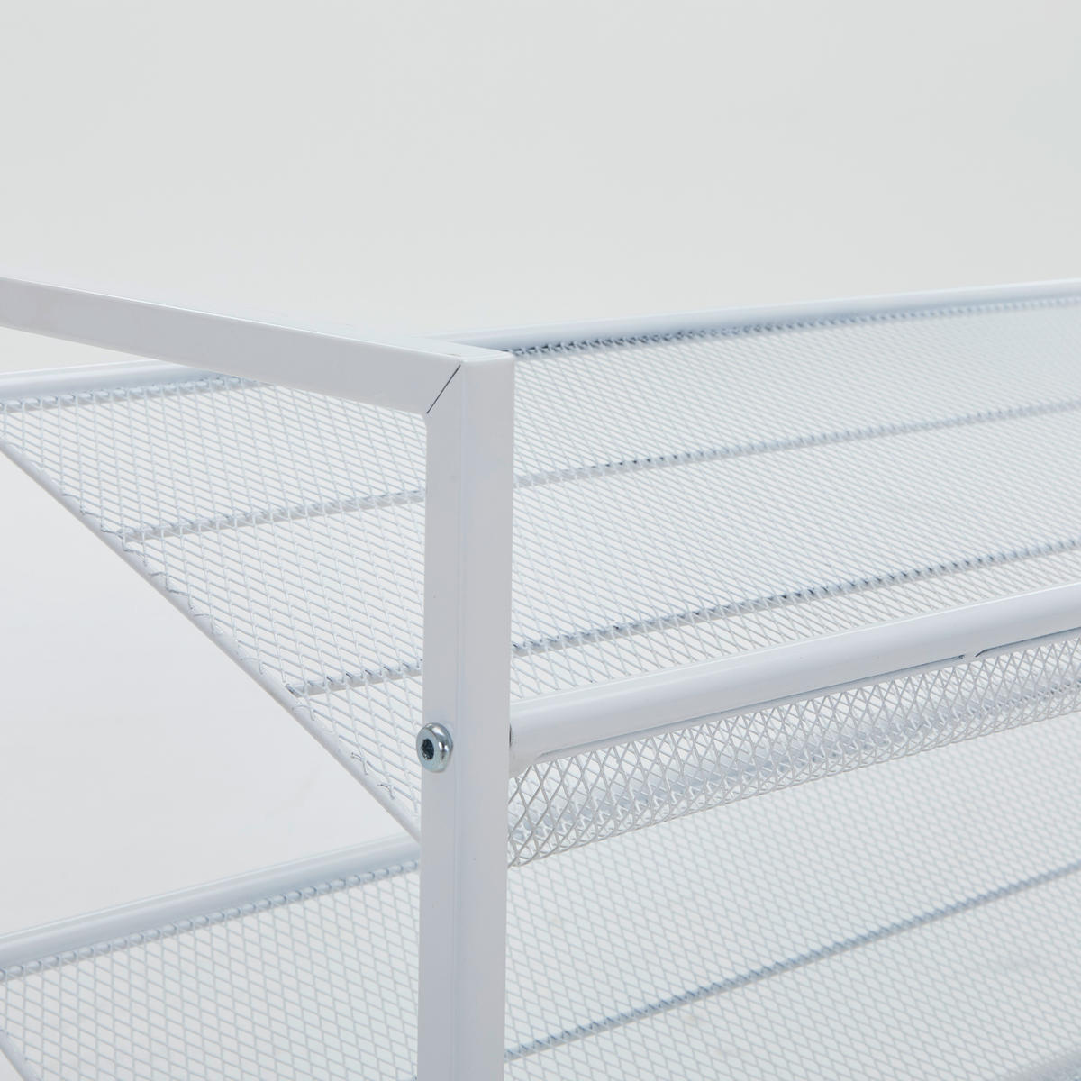 SCHUHREGAL Weiß  - Weiß, Basics, Metall (63/71.5/30cm) - Boxxx