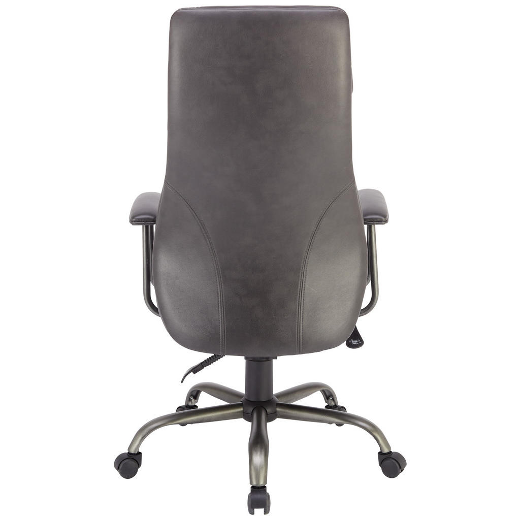 Thumbnail - Livetastic Chefsessel, Grau, Metall, Kunststoff, Textil, Füllung: Polyetherschaumkern, Sternfuß, 65x118-128x66 cm, Arbei...