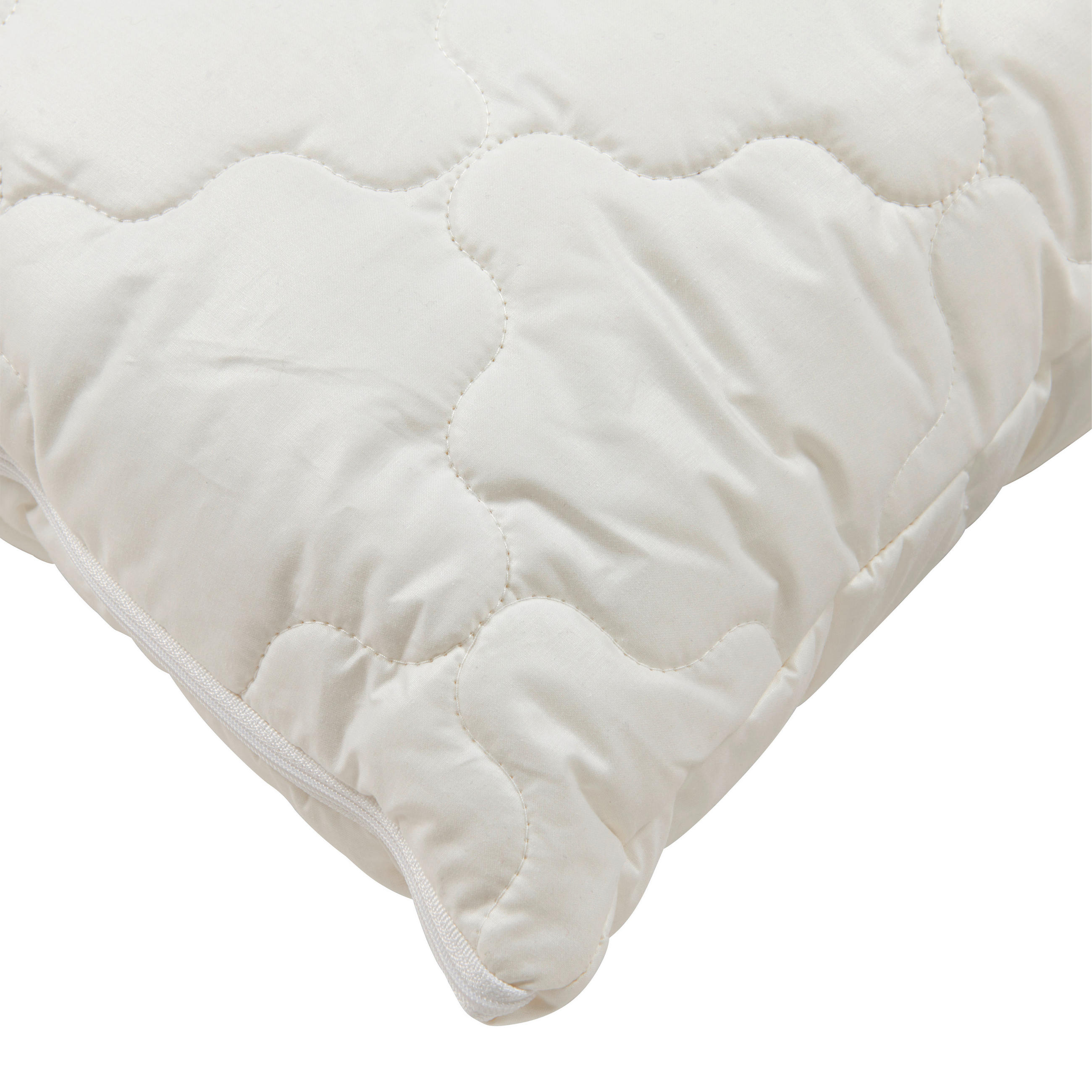 PROŠIVENI JASTUK  60/80 cm       - bela, tekstil/prirodni materijali (60/80cm) - Bio:Vio
